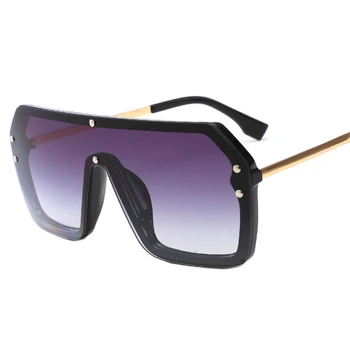 2020 Moda Preveliko Stil, Kovice sončna Očala Sodobne Ženske Letnik blagovno Znamko Design sončna Očala Oculos De Sol UV400
