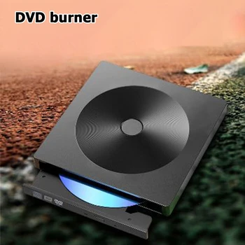 DVD-ROM Portatil Lector DVD Externo Ultra Slim Zunanji Optični Pogon USB 3.0, USB Tip C CD DVD ROM Gorilnik za PC