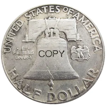 (1948-1963)PSD 37pcs Za Izbrala Franklin Pol Dolarja Silver Plated Kopija Kovanca