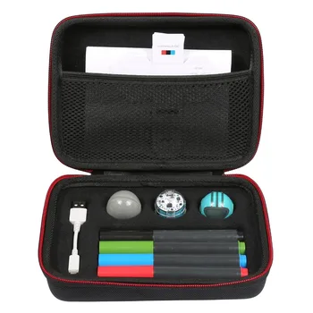 EVA Trdo torbico Vrečko za Ozobot Evo App-Povezan Kodiranje Robot - Ustreza USB Kabel za Polnjenje / Igrišče / Koža / 4 Barvne Kode, Oznake,
