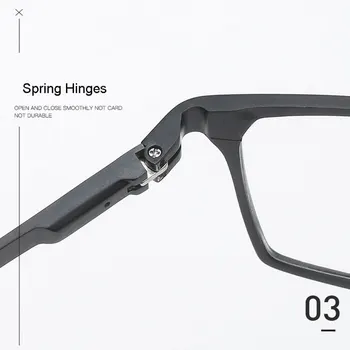 Aluminija, Magnezija Očal Okvir Moških Poslovni Slog Polno Platišča Eye Glasses Optična Očala s Spomladanski Tečaji Nov Prihod
