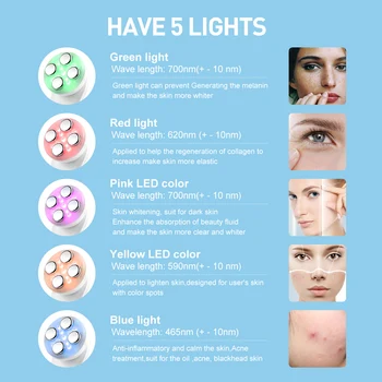 Ultrazvočno Čiščenje Obraza Kožo Scruber Obraza Čistilec Stroja Por, Čistilo, Set za Nego Kože Obraza Čistilo + EMS LED Lepota Naprave