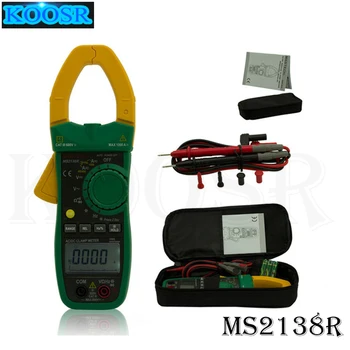 MASTECH MS2138R 4000 Šteje Digital AC DC Držalni Meter Multimeter Napetosti tok Kapacitivnost Odpornost Tester