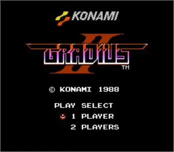 Gradius 2 Igra Kartuše za NES/FC Konzole